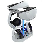 iPega PlayStation 5 VR2 rainbow dual charge stand PG-P5V001