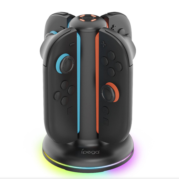iPega SW2052 Charging dock for Nintendo Switch 2 Joy-con with RGB, black PG-SW2052