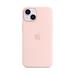 iPhone 14 Silicone Case with MS - Chalk Pink MPRX3ZM/A