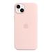 iPhone 14+ Silicone Case with MS - Chalk Pink MPT73ZM/A