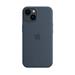 iPhone 14 Silicone Case with MS - Storm Blue MPRV3ZM/A