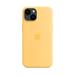 iPhone 14 Silicone Case with MS - Sunglow MPT23ZM/A