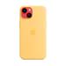 iPhone 14 Silicone Case with MS - Sunglow MPT23ZM/A