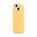 iPhone 14 Silicone Case with MS - Sunglow MPT23ZM/A