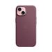 iPhone 15 FineWoven Case with MagSafe - Mulberry MT3E3ZM/A