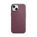 iPhone 15 FineWoven Case with MagSafe - Mulberry MT3E3ZM/A