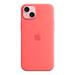 iPhone 15 Plus Silicone Case with MagSafe - Guava MT163ZM/A