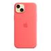 iPhone 15 Plus Silicone Case with MagSafe - Guava MT163ZM/A