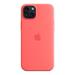 iPhone 15 Plus Silicone Case with MagSafe - Guava MT163ZM/A