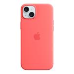 iPhone 15 Plus Silicone Case with MagSafe - Guava MT163ZM/A
