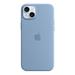 iPhone 15 Plus Silicone Case with MagSafe - Winter Blue MT193ZM/A