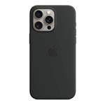iPhone 15 Pro Max Silicone Case with MagSafe - Black MT1M3ZM/A