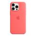 iPhone 15 Pro Max Silicone Case with MagSafe - Guava MT1V3ZM/A