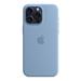 iPhone 15 Pro Max Silicone Case with MagSafe - Winter Blue MT1Y3ZM/A