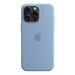 iPhone 15 Pro Max Silicone Case with MagSafe - Winter Blue MT1Y3ZM/A