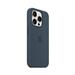 iPhone 15 Pro Silicone Case with MagSafe - Storm Blue MT1D3ZM/A