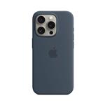 iPhone 15 Pro Silicone Case with MagSafe - Storm Blue MT1D3ZM/A