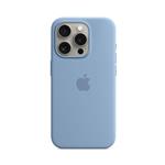 iPhone 15 Pro Silicone Case with MagSafe - Winter Blue MT1L3ZM/A