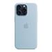 iPhone 15 ProMax Silicone Case wth MS - Light Blue MWNR3ZM/A