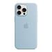 iPhone 15 ProMax Silicone Case wth MS - Light Blue MWNR3ZM/A