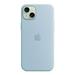iPhone 15+ Silicone Case with MS - Light Blue MWNH3ZM/A