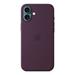 iPhone 16 Plus Silicone Case with MS - Plum MYYD3ZM/A