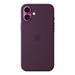 iPhone 16 Plus Silicone Case with MS - Plum MYYD3ZM/A