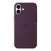 iPhone 16 Plus Silicone Case with MS - Plum MYYD3ZM/A