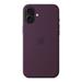 iPhone 16 Plus Silicone Case with MS - Plum MYYD3ZM/A