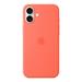 iPhone 16 Plus Silicone Case with MS - Tangerine MDGT4ZM/A