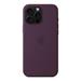 iPhone 16 Pro Max Silicone Case with MagSafe - Plum MYYW3ZM/A