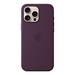 iPhone 16 Pro Max Silicone Case with MagSafe - Plum MYYW3ZM/A