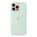 iPhone 16 Pro Max Silicone Case with MS-Aquamarine MDGY4ZM/A