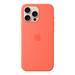 iPhone 16 Pro Max Silicone Case with MS -Tangerine MDGX4ZM/A