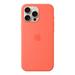 iPhone 16 Pro Max Silicone Case with MS -Tangerine MDGX4ZM/A