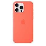 iPhone 16 Pro Max Silicone Case with MS -Tangerine MDGX4ZM/A