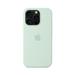 iPhone 16 Pro Silicone Case with MS - Aquamarine MDG04ZM/A