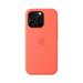 iPhone 16 Pro Silicone Case with MS - Tangerine MDFY4ZM/A