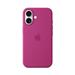 iPhone 16 Silicone Case with MagSafe - Fuchsia MYY53ZM/A