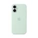 iPhone 16 Silicone Case with MS - Aquamarine MDGP4ZM/A