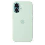 iPhone 16 Silicone Case with MS - Aquamarine MDGP4ZM/A