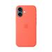 iPhone 16 Silicone Case with MS - Tangerine MDGN4ZM/A