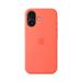 iPhone 16 Silicone Case with MS - Tangerine MDGN4ZM/A