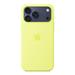 iPhone 17 Pro Max Silicone Case with MagSafe – Neónová žltá MGFM4ZM/A