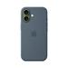 iPhone 17 Silicone Case with MagSafe - Anchor modrá MGEW4ZM/A
