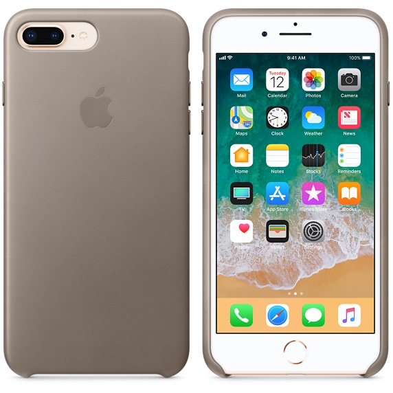 iPhone 8 Plus / 7 Plus Leather Case - Taupe MQHJ2ZM/A