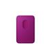 iPhone FineWoven Wallet with MagSafe – Magenta MK9G4ZM/A