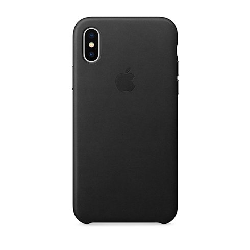 iPhone X Leather Case - Black MQTD2ZM/A
