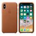 iPhone X Leather Case - Saddle Brown MQTA2ZM/A
