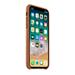 iPhone X Leather Case - Saddle Brown MQTA2ZM/A